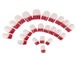 5 x 24 pcs kunstnagels met lijm